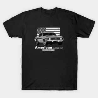 Camaro ZL1 American Muscle Car 60s 70s Old is Gold T-Shirt